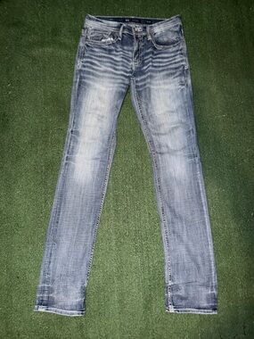 BKE Women's Light Blue Skinny Jeans